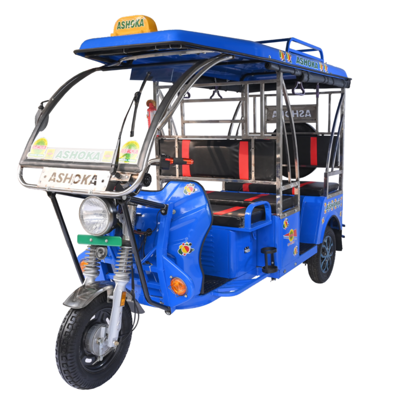 Blue E-Rickshaw - Image 6