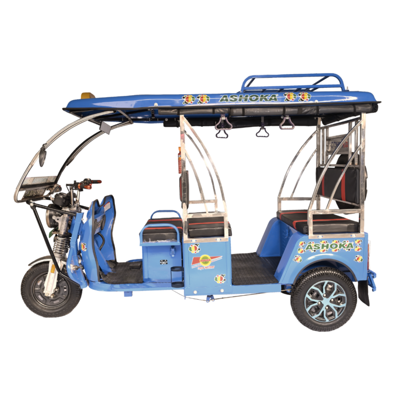 Blue E-Rickshaw - Image 2