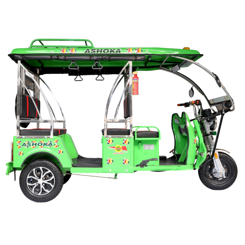 Green E-Rickshaw