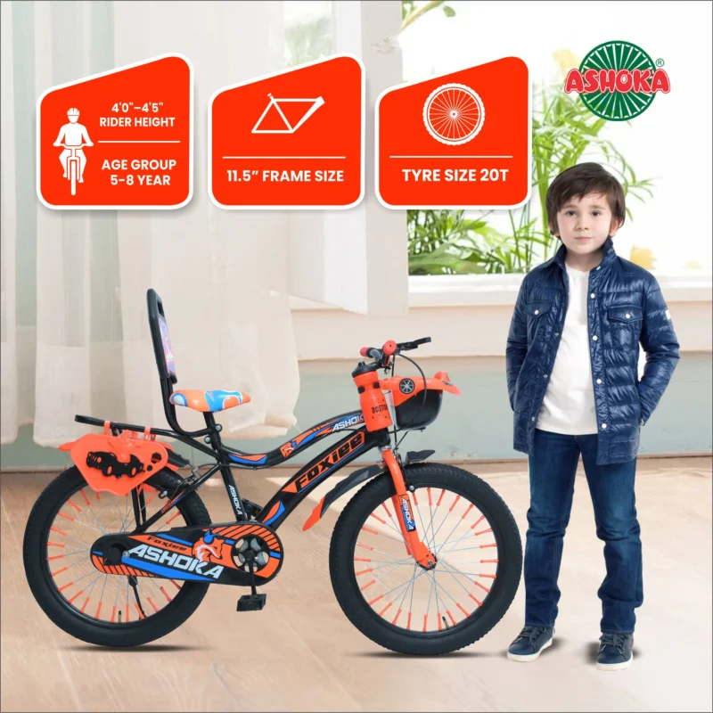 FOXEE 20T BLACK ORANGE - Image 3