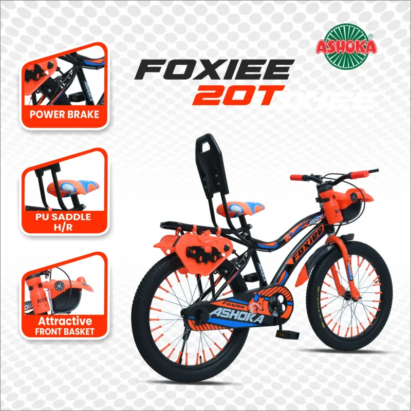 FOXEE 20T BLACK ORANGE - Image 5